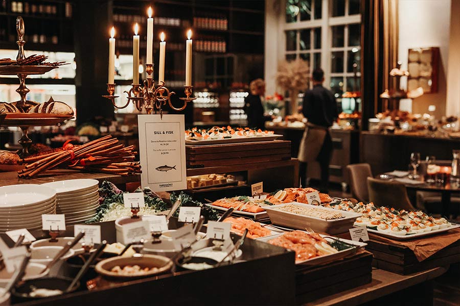 Julbord på Nääs Fabriker